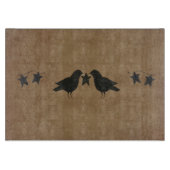 Stangen- und Stronengläser Schneidebrett (Vorderseite)