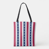 Stangen und vertikale Streifen Tasche (Rückseite)