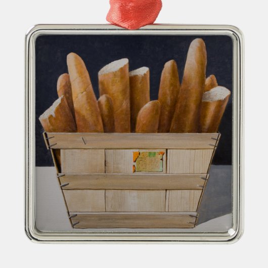 Stangenbrote 2010 silbernes ornament (Vorne)