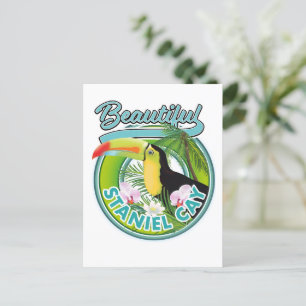 Staniel Cay Reiselogo Postkarte