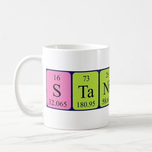 Stanislas Periodenname Tasse (Links)