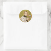 Stanislaus Kostka (SNV 25) Runder Aufkleber (Tasche)