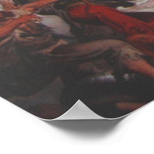 Stanisław Żółkiewski, Cecora Poster (Ecke)