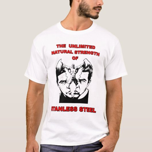 Stanless das T-Shirt Stahlmänner (Vorderseite)