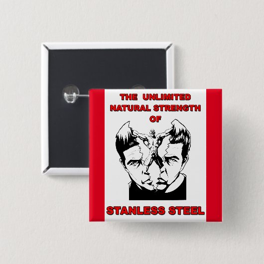Stanless Stahl Button (Vorne & Hinten)