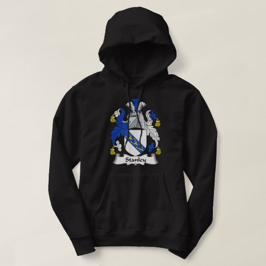 Stanley Coat of Arms Familienwappen Hoodie (Design vorne)