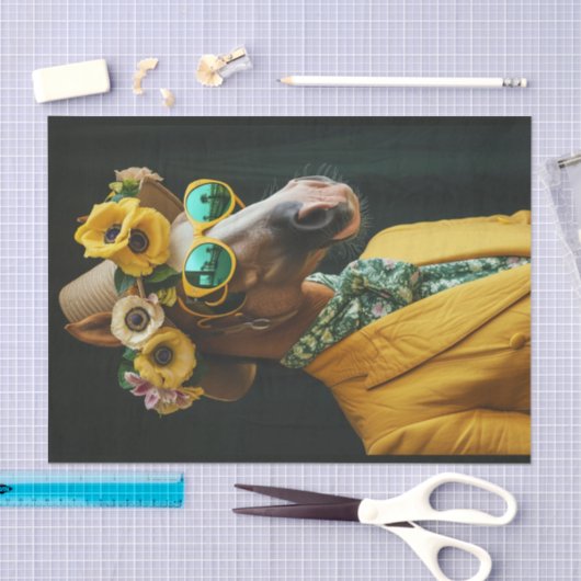 Stanley das Pferd Seidenpapier (Handwerk)