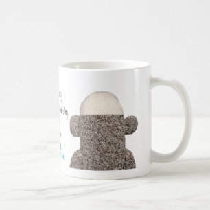 Stanley die Socken-Affe-Tasse Kaffeetasse