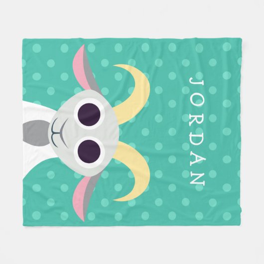 Stanley die Ziege Fleecedecke (Vorderseite (Horizontal))