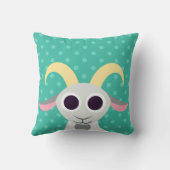 Stanley die Ziege Kissen (Rückseite)