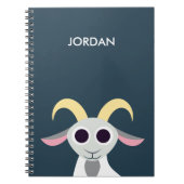 Stanley die Ziege Notizblock (Vorderseite)