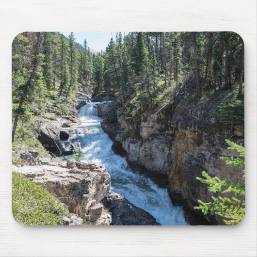 Stanley Falls, Nature Waterfall Fotografie Mousepad (Vorne)