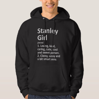 Stanley Girl Wi Wisconsin Funny City Zuhause Roots Hoodie