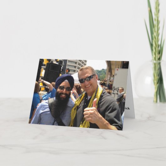 Stanley Greetings Karte (Vorderseite)