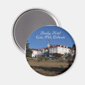 Stanley Hotel, Estes Park, Colorado Souvenir Magnet (Vorderseite/Rückseite)