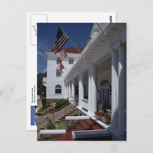 Stanley Hotel Postcard Postkarte (Vorne/Hinten)