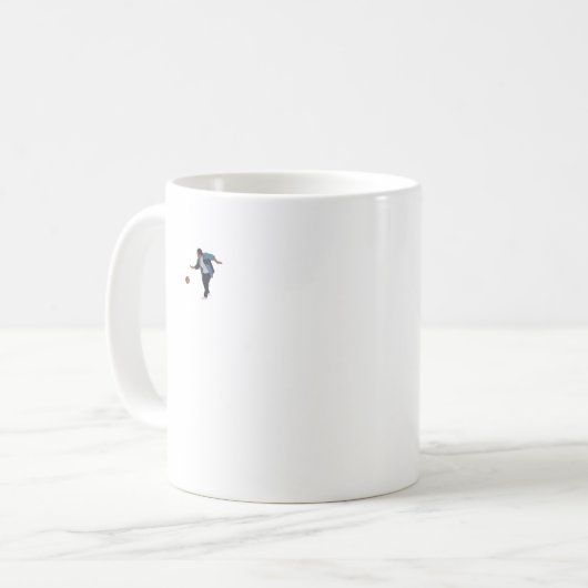 Stanley Hudson Basketball Kaffeetasse (Vorderseite Links)