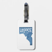 Stanley Idaho Wood Grain Gepäckanhänger (Rückseite vertikal)