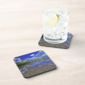 Stanley Lake im Sawzahngebirge von Idaho Getränkeuntersetzer (Rechte Seite)