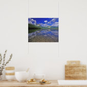 Stanley Lake im Sawzahngebirge von Idaho Poster (Küche)