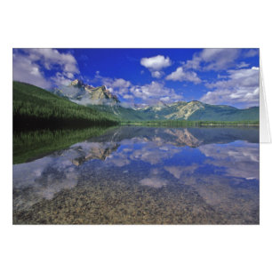 Stanley Lake in den Sawtooth Mountains von Idaho