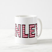 Stanley Name Vorname USA styled Tasse Kaffeetasse (VorderseiteRechts)