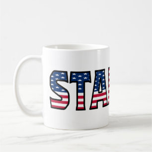 Stanley Name Vorname USA styled Tasse Kaffeetasse