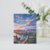 Stanley Park Kanada Postkarte (Stehend Vorderseite)