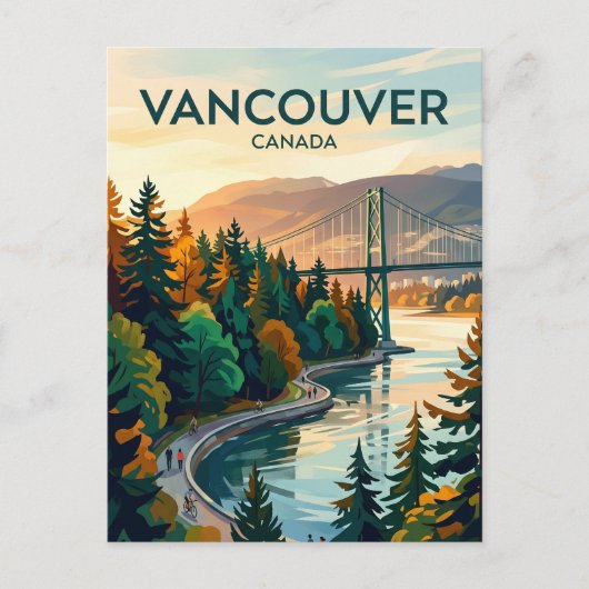 Stanley Park Kanada Postkarte (Vorderseite)