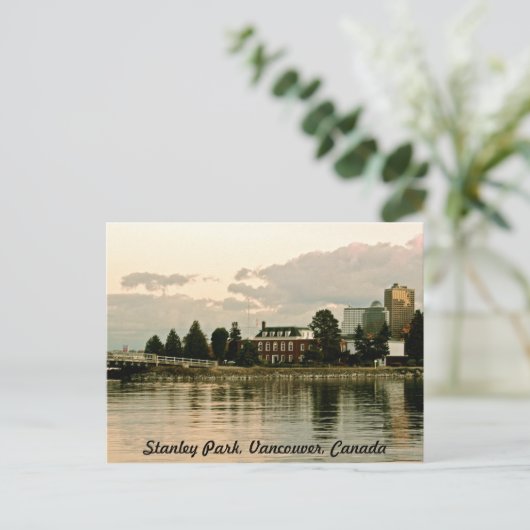 Stanley Park Serene Life Postcard Postkarte (Stehend Vorderseite)