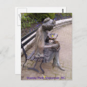 Stanley Park Statue Postcard Postkarte (Vorne/Hinten)
