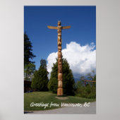Stanley Park Totem Pole Poster (Vorne)