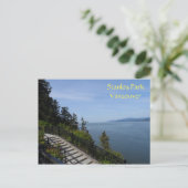 Stanley Park, Vancouver, BC Postkarte (Stehend Vorderseite)