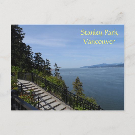 Stanley Park, Vancouver, BC Postkarte (Vorderseite)