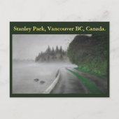 Stanley Park, Vancouver BC. Postkarte (Vorderseite)