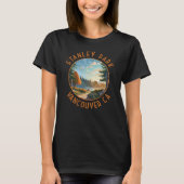 Stanley Park Vancouver Canada Retro Distressed Art T-Shirt (Vorderseite)