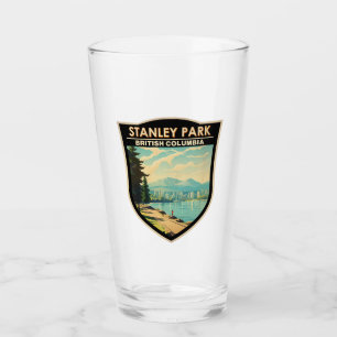 Stanley Park Vancouver Kanada Reise Kunst Vintage Glas