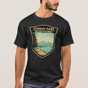 Stanley Park Vancouver Kanada Reise Kunst Vintage T-Shirt