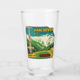 Stanley Park Vancouver - Pint Glass Glas