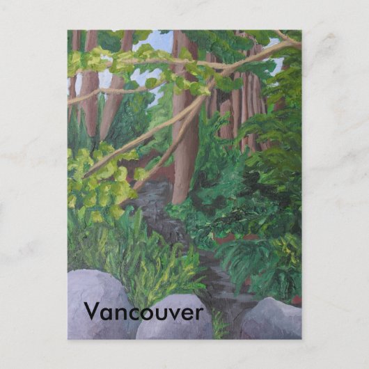 Stanley Park, Vancouver Postkarte (Vorderseite)