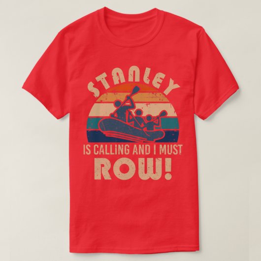 Stanley River rafting T-Shirt (Design vorne)