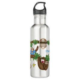 Stanley Sloth Blue personalisiert Water Flasche Edelstahlflasche