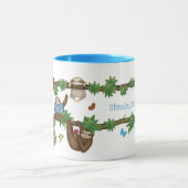 Stanley Sloth Blue personifizierte Mug Tasse (Zentrum)