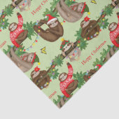 Stanley Sloth & Friends Weihnachtspapier Seidenpapier (Detail)