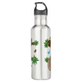 Stanley Sloth Green personalisiert Water Flasche Edelstahlflasche (Rückseite)