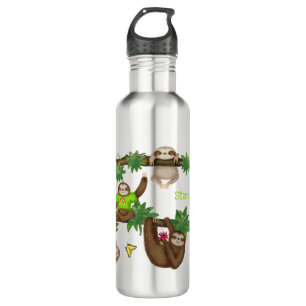 Stanley Sloth Green personalisiert Water Flasche Edelstahlflasche