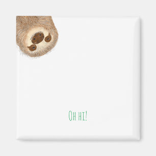 Stanley sloth personalisiert 'oh hi'! magnet