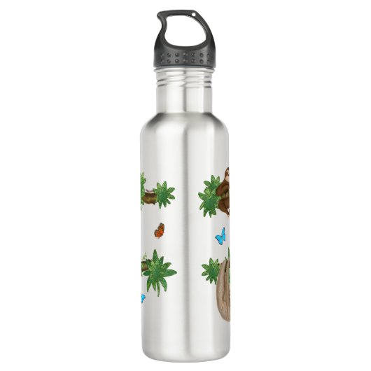 Stanley Sloth personalisierte Flasche Edelstahlflasche (Rückseite)