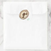 Stanley sloth personalisierte Rundkleber Runder Aufkleber (Tasche)