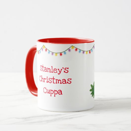 Stanley Sloth personalisierte Tasse (Vorderseite Links)